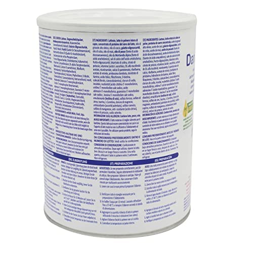 Danalac Goat Milk Infant Formula 800g Stage 1 Baby Milk Powder for Infants and Toddlers Age 0-6 Months (Pack of 1)
