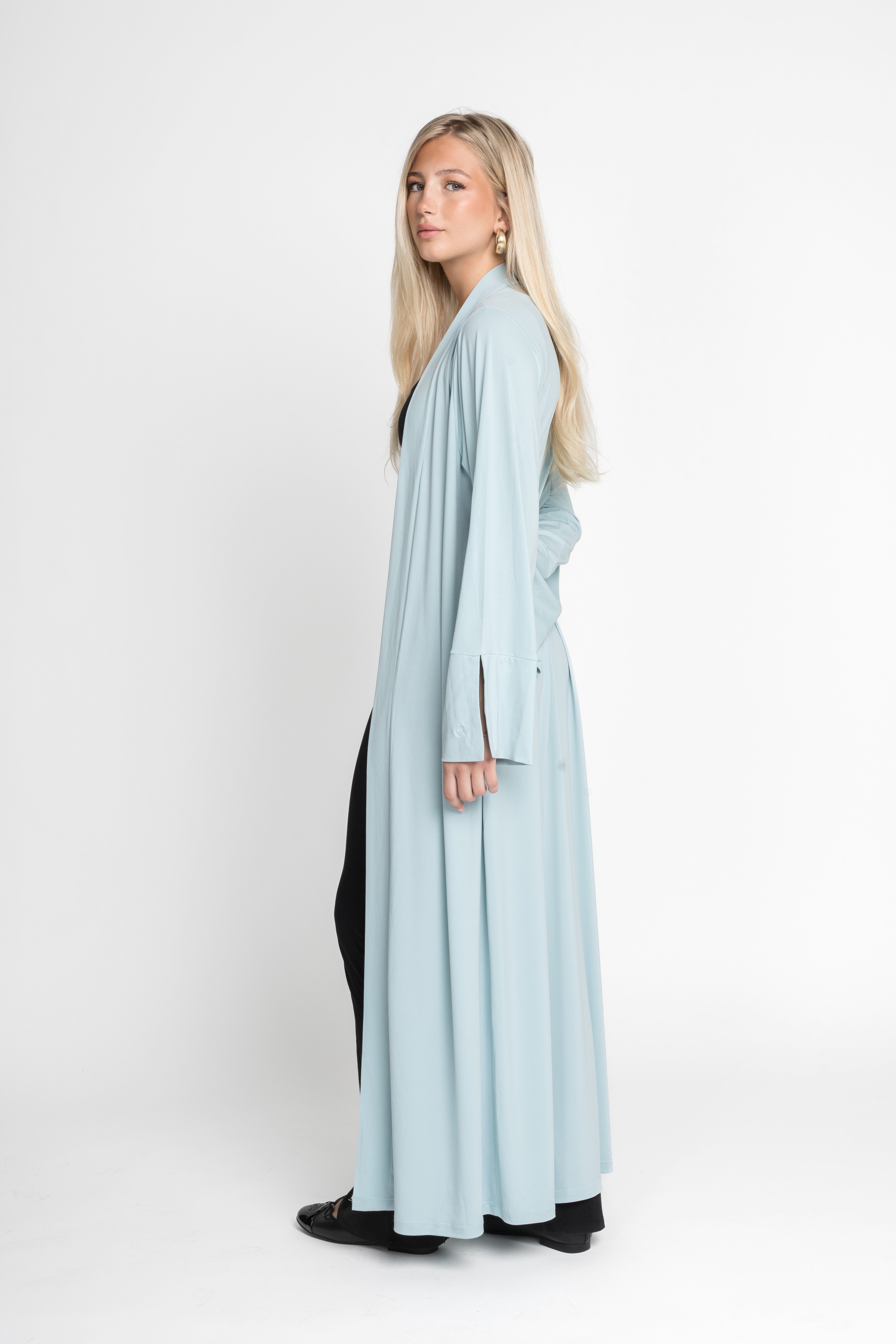 kimono pastel blue